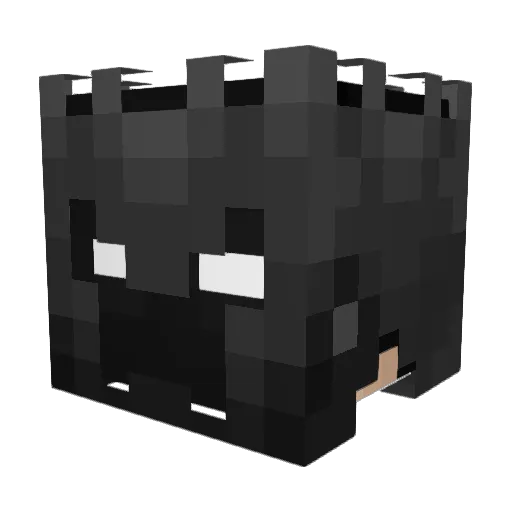 chrisrohr Minecraft avatar head, 3D render