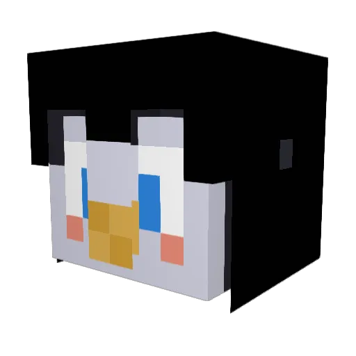 chrissavage123 Minecraft avatar head, 3D render