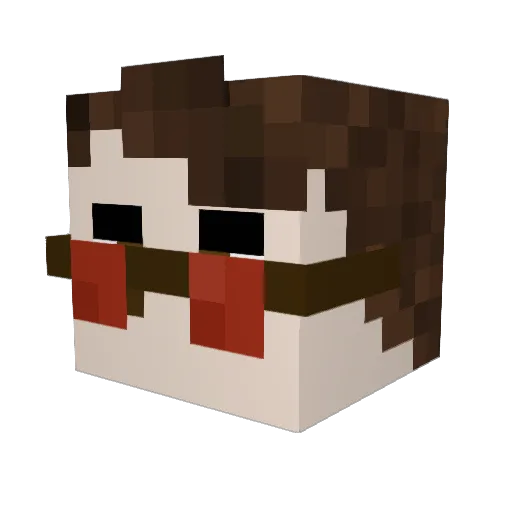 chrisstian420 Minecraft avatar head, 3D render