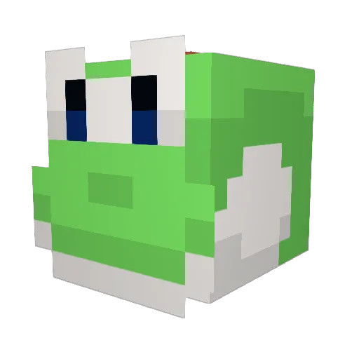 christhecatt Minecraft avatar head, 3D render