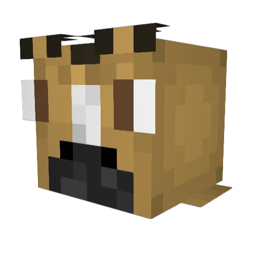 christheskyper Minecraft avatar head, 3D render
