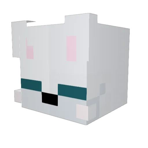 christian010 Minecraft avatar head, 3D render