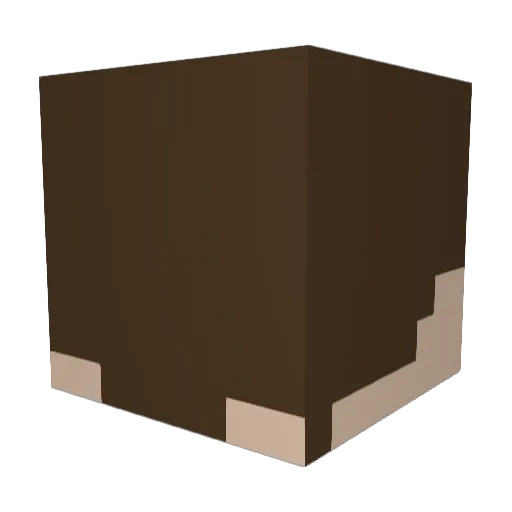 christian_chatel Minecraft avatar head, 3D render
