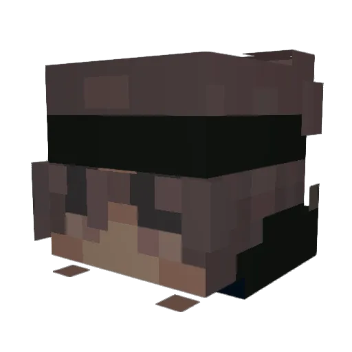 christiann69 Minecraft avatar head, 3D render
