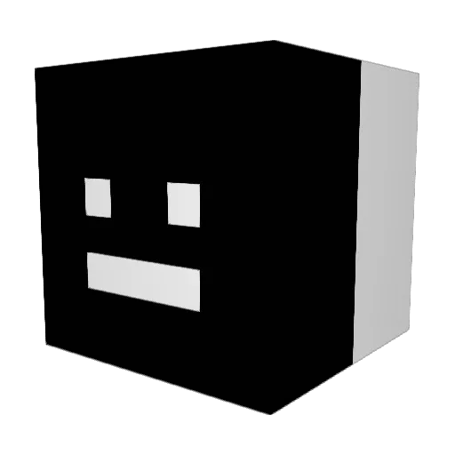 christinaMBG Minecraft avatar head, 3D render
