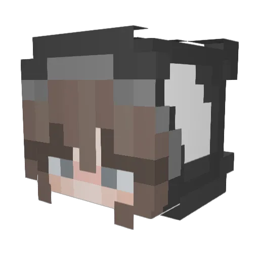 christyyy99 Minecraft avatar head, 3D render