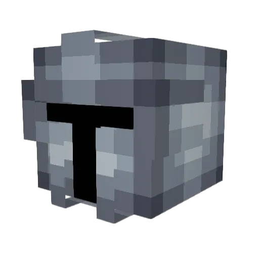 chrisyangGod Minecraft avatar head, 3D render