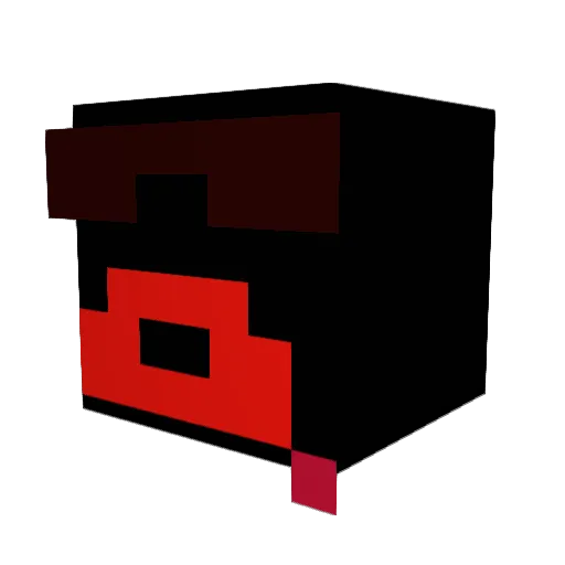 chriszbigboi Minecraft avatar head, 3D render