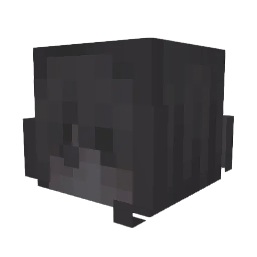 chrliebot Minecraft avatar head, 3D render