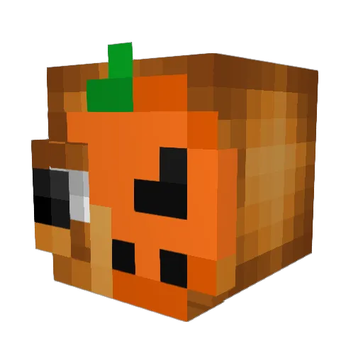 chrollov Minecraft avatar head, 3D render