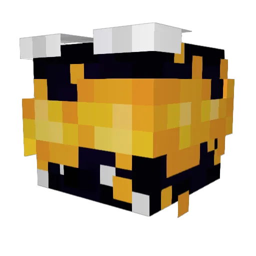 chrom1um_ Minecraft avatar head, 3D render