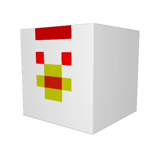 chu_son56 Minecraft avatar head, 3D render