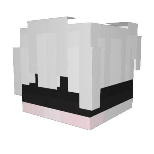 chuan_ze1 Minecraft avatar head, 3D render