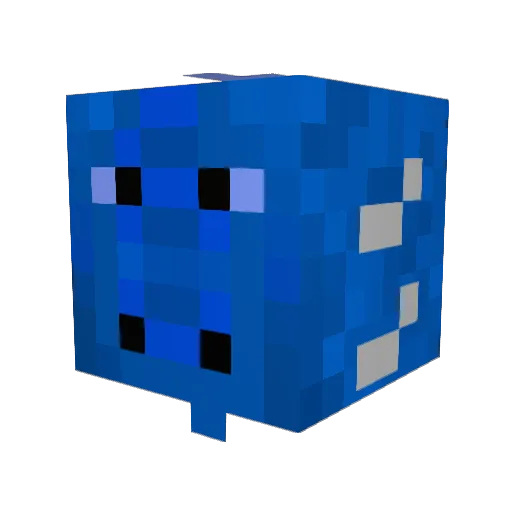 chubawuba Minecraft avatar head, 3D render