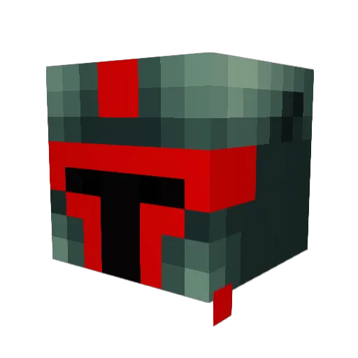 chubby311 Minecraft avatar head, 3D render