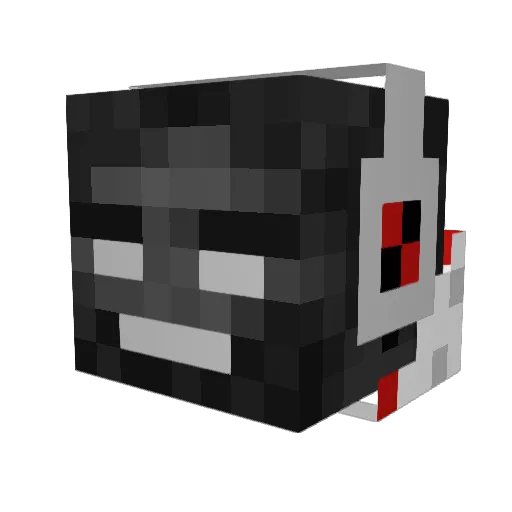 chubby_beast Minecraft avatar head, 3D render