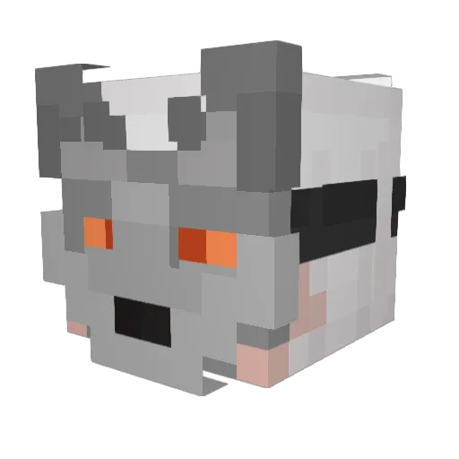 chuchu12512 Minecraft avatar head, 3D render