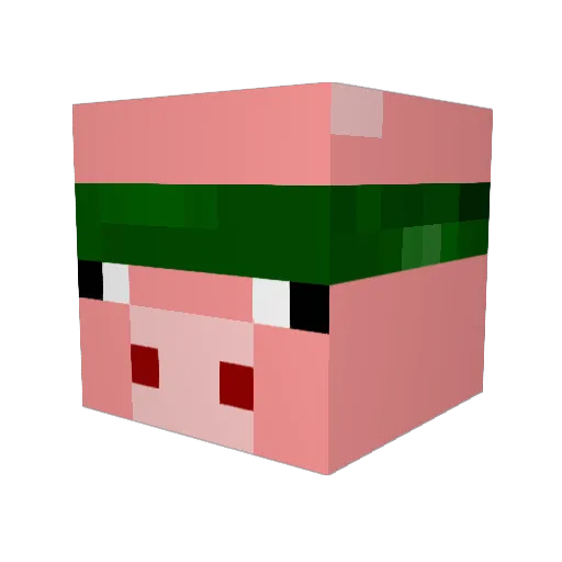 chucky1020 Minecraft avatar head, 3D render