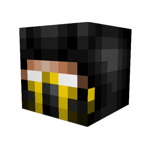 chucky359 Minecraft avatar head, 3D render