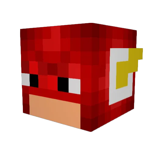 chuckyiscool Minecraft avatar head, 3D render