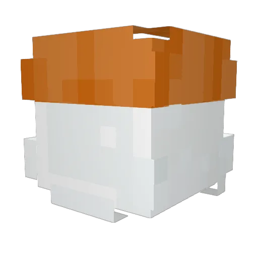 chudcatt Minecraft avatar head, 3D render
