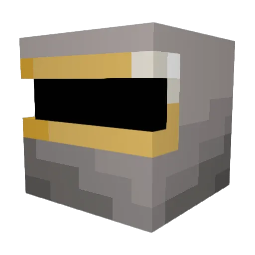 chudmaster12 Minecraft avatar head, 3D render