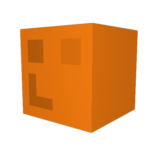 chumbix07 Minecraft avatar head, 3D render