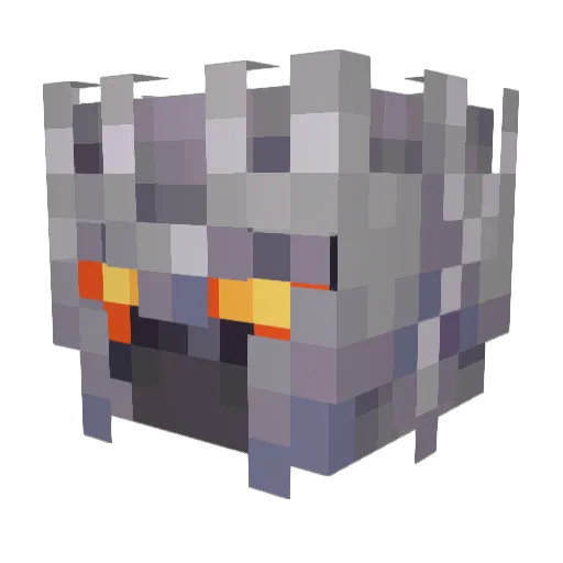 chumbyrat Minecraft avatar head, 3D render