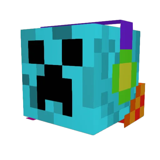 chumpy456 Minecraft avatar head, 3D render