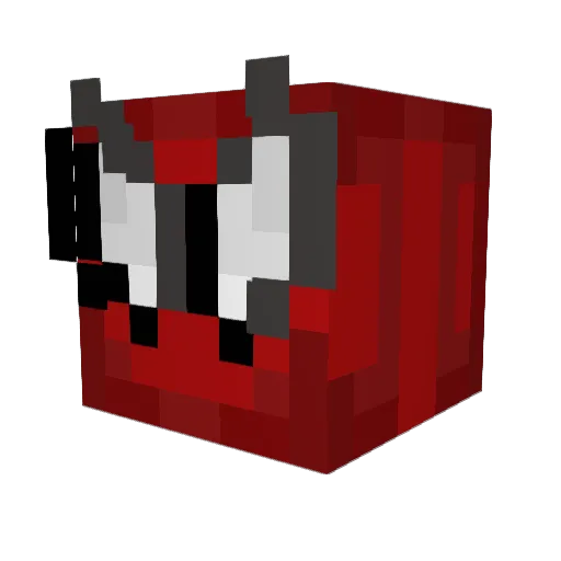 chund3r69 Minecraft avatar head, 3D render