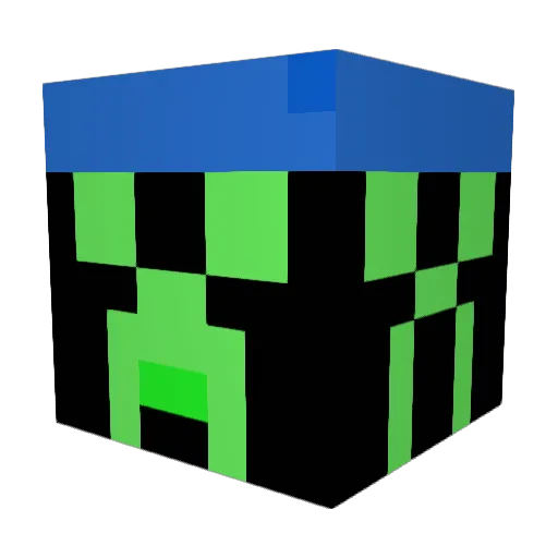 chunkymonkey234 Minecraft avatar head, 3D render