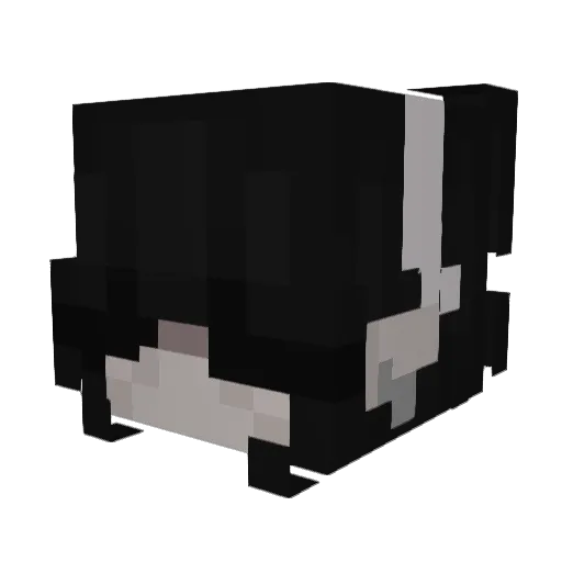 chunquett Minecraft avatar head, 3D render