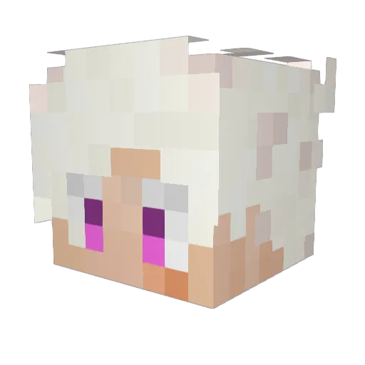 chupito_loco Minecraft avatar head, 3D render