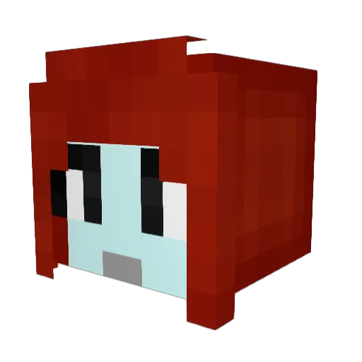 chwingAding Minecraft avatar head, 3D render