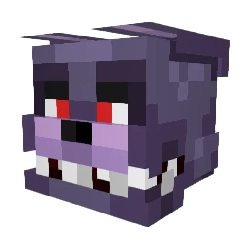 chxmpny Minecraft avatar head, 3D render