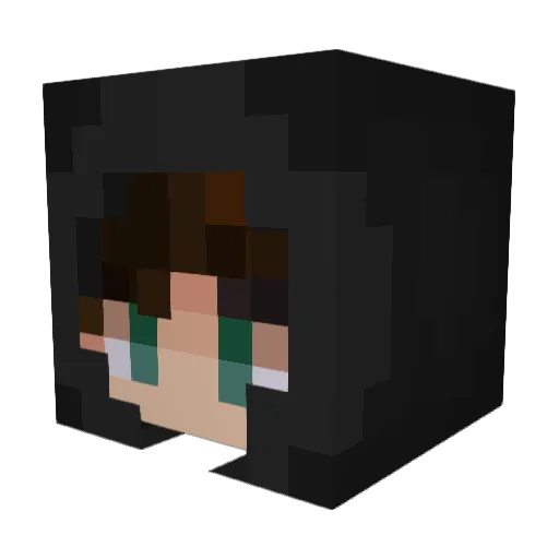 chxndler Minecraft avatar head, 3D render