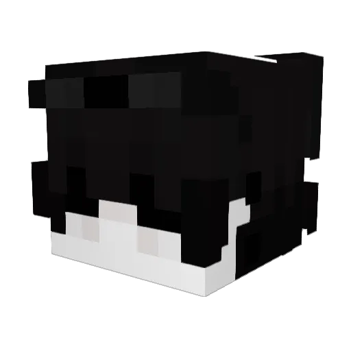 chxngee Minecraft avatar head, 3D render