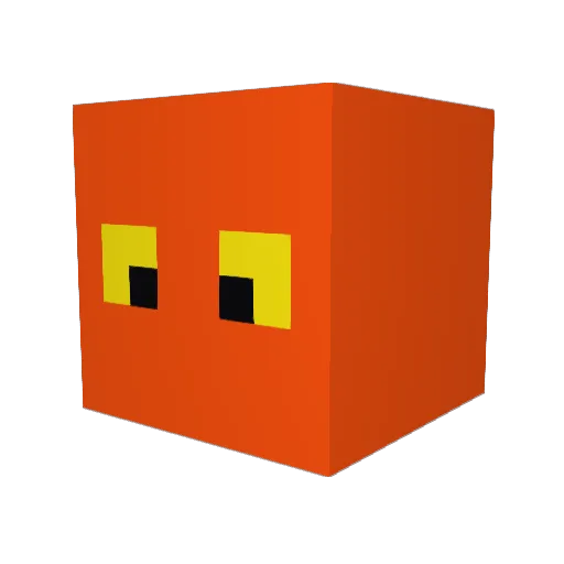 chxrag Minecraft avatar head, 3D render