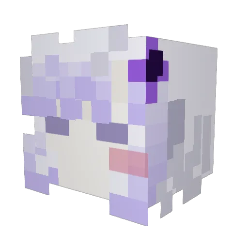 chychyndra123 Minecraft avatar head, 3D render