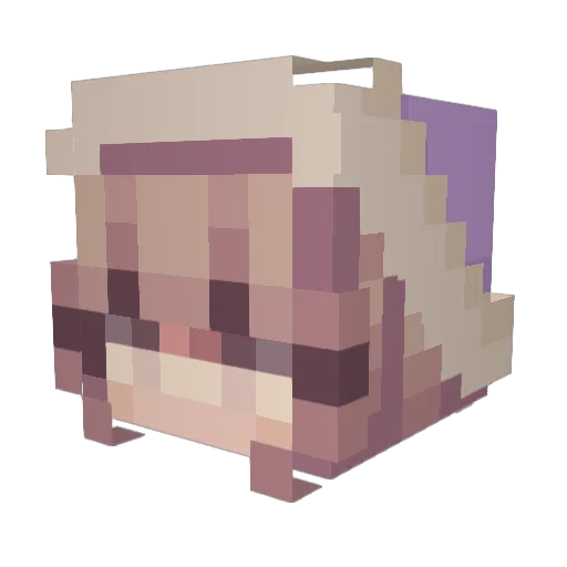 chysen185 Minecraft avatar head, 3D render