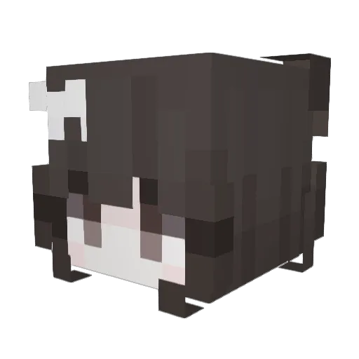 cia988 Minecraft avatar head, 3D render