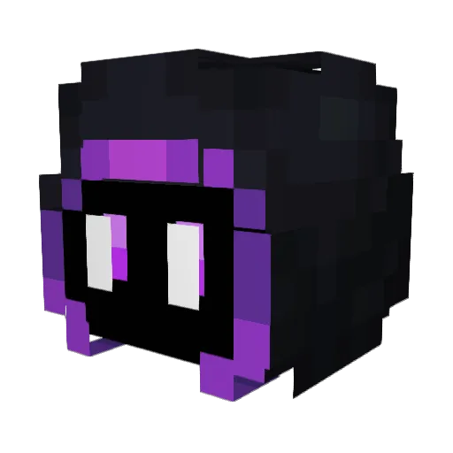 cibulinek Minecraft avatar head, 3D render