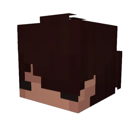 ciderspice Minecraft avatar head, 3D render