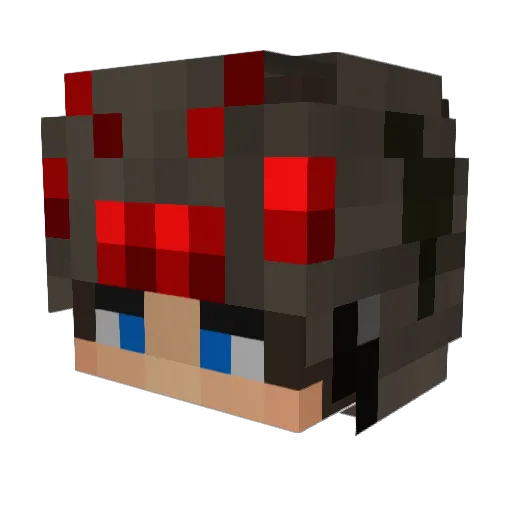 cielethes Minecraft avatar head, 3D render