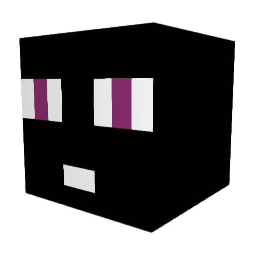 ciepiel_10 Minecraft avatar head, 3D render