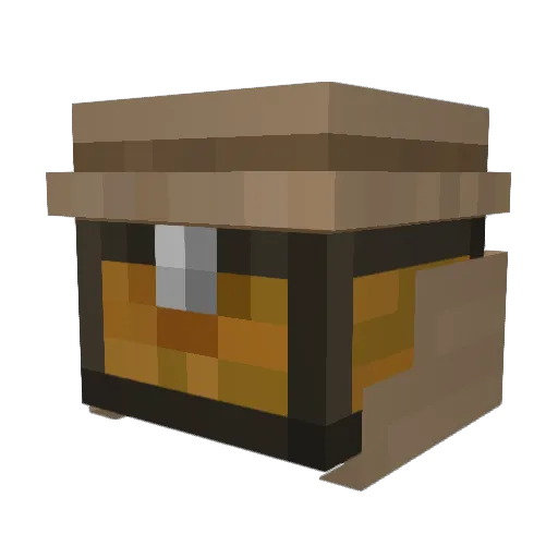 cihaoyizuofei Minecraft avatar head, 3D render
