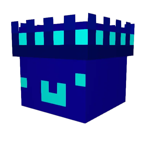 cihuyyyyy Minecraft avatar head, 3D render