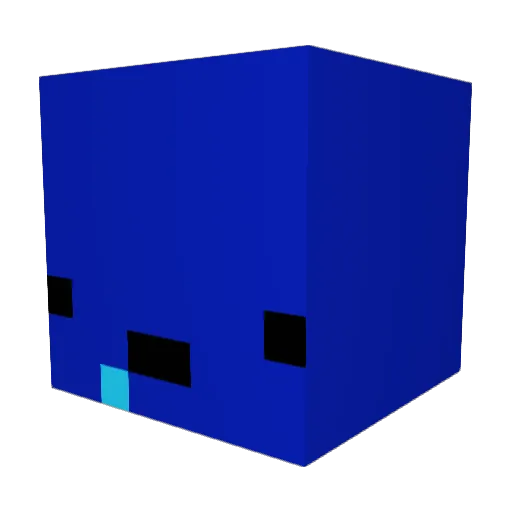 ciiaoo Minecraft avatar head, 3D render