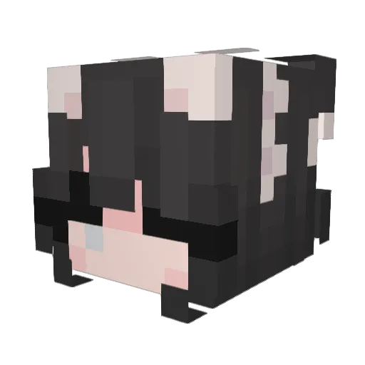 ciline_unicorn9 Minecraft avatar head, 3D render
