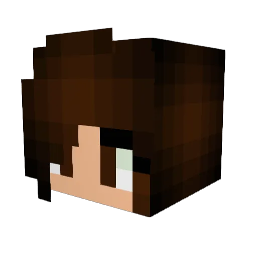 cindyquill Minecraft avatar head, 3D render